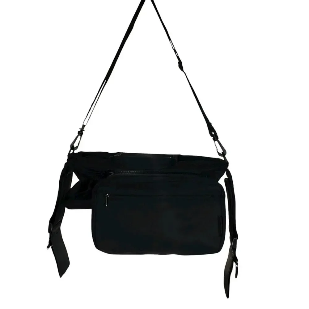Vorspack Black Baby Stroller Organizer Detachable Bag w/ Bottle Cup Phone Holder
